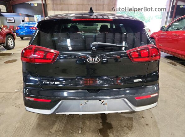 KNDCB3LC1H5081359 2017 KIA NIRO Черный Вид сзади