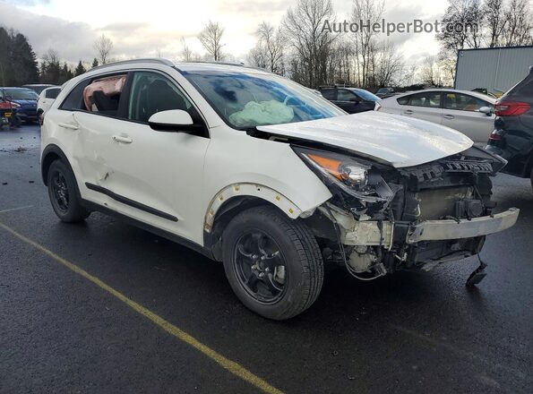 KNDCB3LC1J5204552 2018 KIA NIRO White Przód prawy