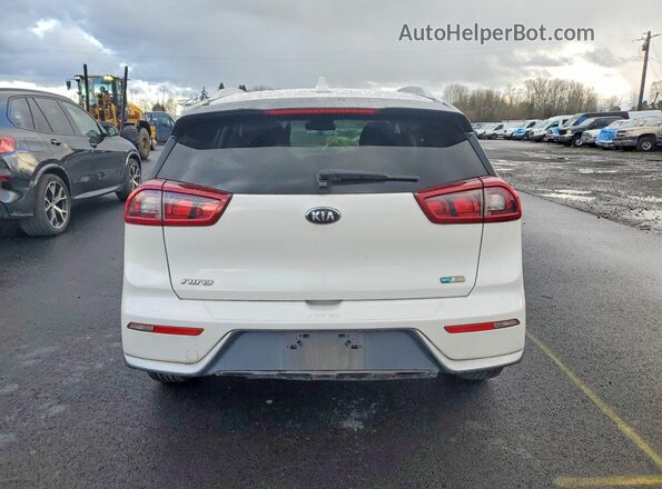 KNDCB3LC1J5204552 2018 KIA NIRO White Widok z tyłu