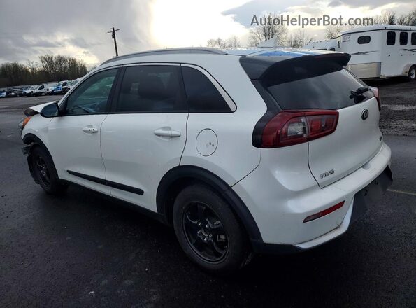 KNDCB3LC1J5204552 2018 KIA NIRO White Tył lewy
