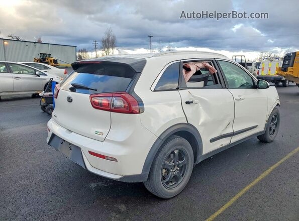 KNDCB3LC1J5204552 2018 KIA NIRO White Tył prawy