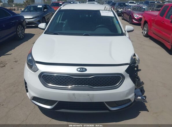 KNDCB3LC1K5348961 2019 KIA NIRO White Սարքավորումների վահանակի տեսք