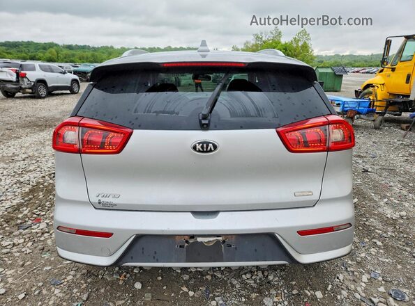 KNDCB3LC2H5040304 2017 KIA NIRO Silver უკანა ხედი