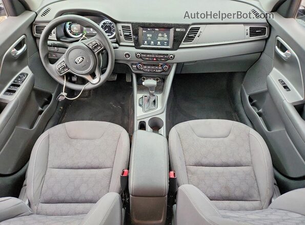 KNDCB3LC2H5040304 2017 KIA NIRO Silver წინა პანელის ხედი
