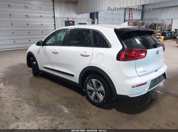 KNDCB3LC2J5140411 2018 KIA NIRO White უკანა მარცხენა