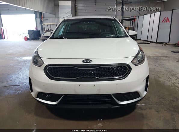 KNDCB3LC2J5140411 2018 KIA NIRO White ხელსაწყოთა პანელის ხედი