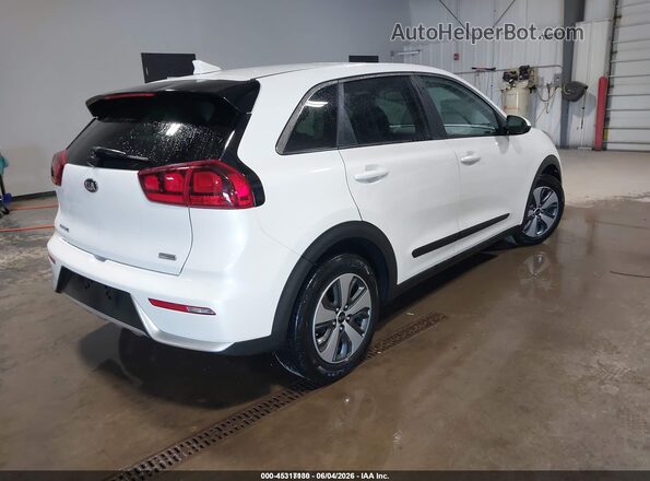 KNDCB3LC2J5140411 2018 KIA NIRO White უკანა მარჯვენა