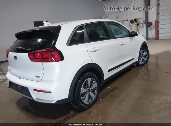 KNDCB3LC2J5140411 2018 KIA NIRO White წინა ხედი