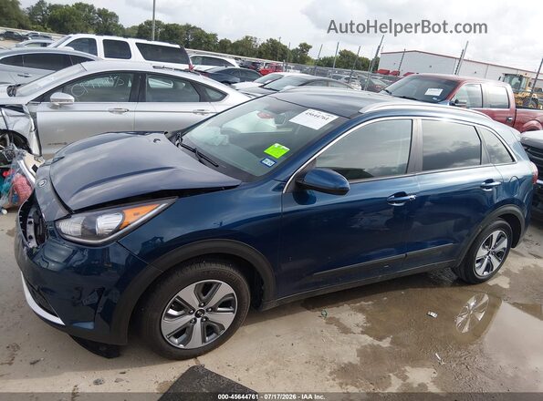 KNDCB3LC2J5204365 2018 KIA NIRO Синий Панорамный вид салона 360°