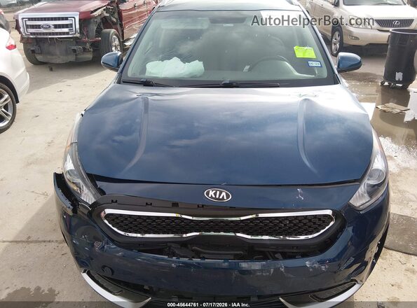 KNDCB3LC2J5204365 2018 KIA NIRO Синий Вид щитка приборов