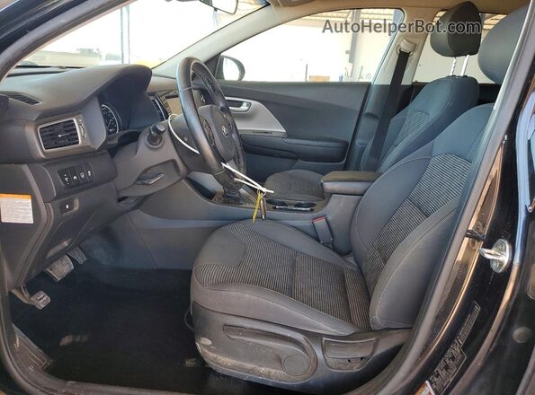KNDCB3LC2K5290083 2019 KIA NIRO Black Սալոնի դիմացի տեսք