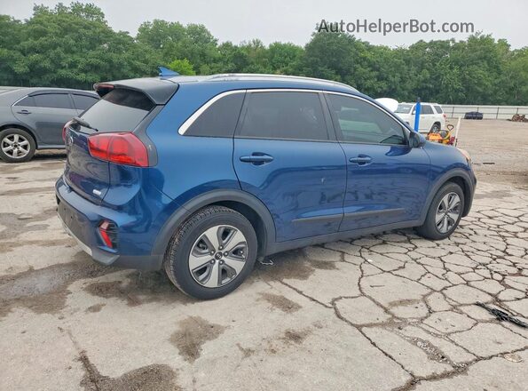 KNDCB3LC2L5396907 2020 KIA NIRO Синий Задняя правая четверть