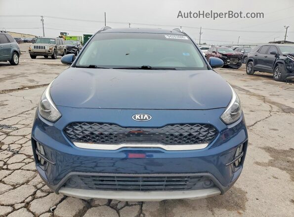 KNDCB3LC2L5396907 2020 KIA NIRO Синий Вид спереди
