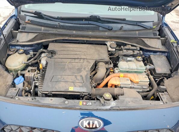 KNDCB3LC2L5396907 2020 KIA NIRO Синий Вид подкапотного пространства