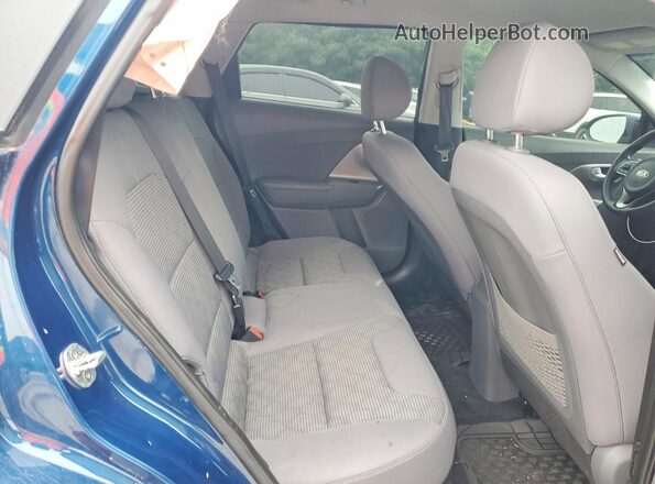 KNDCB3LC2L5396907 2020 KIA NIRO Синий Вид задней части салона