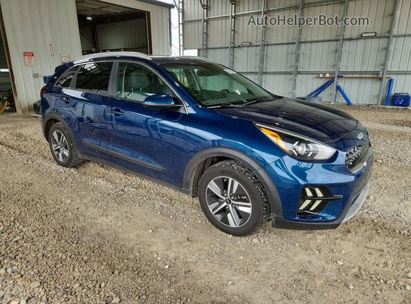 KNDCB3LC2N5533475 2022 KIA NIRO Синий Передняя правая четверть