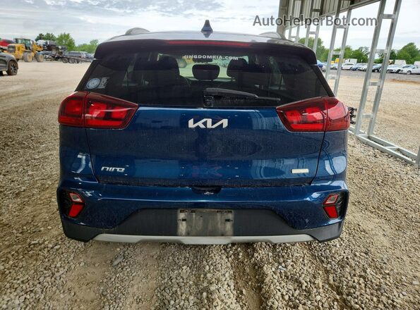 KNDCB3LC2N5533475 2022 KIA NIRO Синий Вид сзади