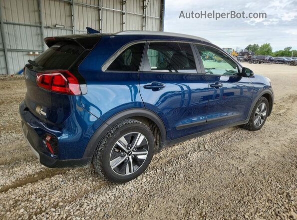 KNDCB3LC2N5533475 2022 KIA NIRO Синий Задняя правая четверть