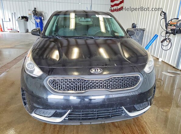 KNDCB3LC3H5067687 2017 KIA NIRO Black Widok z przodu