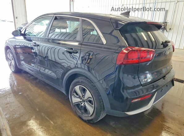 KNDCB3LC3H5067687 2017 KIA NIRO Black Tył lewy