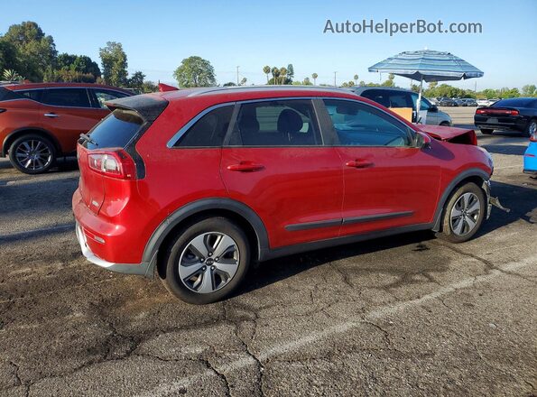 KNDCB3LC3K5322099 2019 KIA NIRO Красный Задняя правая четверть
