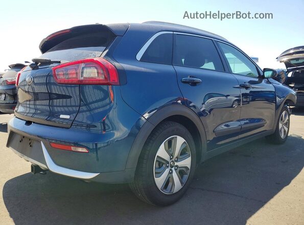 KNDCB3LC3K5337220 2019 KIA NIRO Blue Tył prawy
