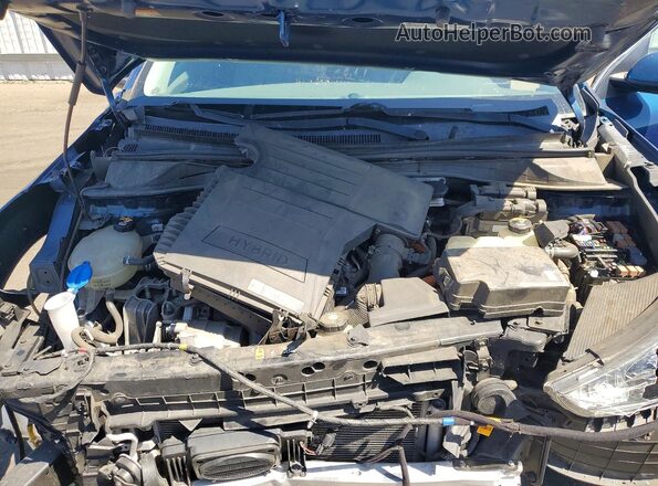 KNDCB3LC3K5337220 2019 KIA NIRO Blue Widok komory silnika