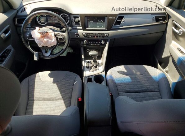 KNDCB3LC3K5337220 2019 KIA NIRO Blue Widok deski rozdzielczej