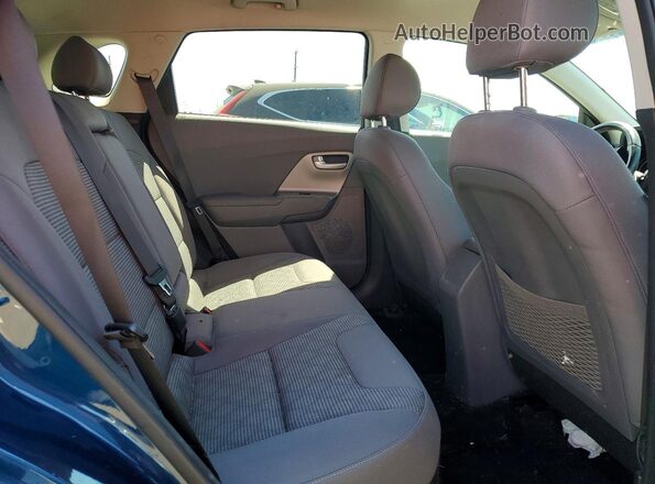 KNDCB3LC3K5337220 2019 KIA NIRO Blue Widok wnętrza z tyłu