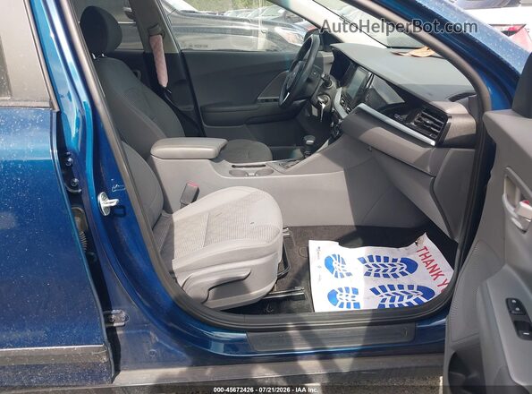 KNDCB3LC3L5396723 2020 KIA NIRO Blue Vista interior delantera