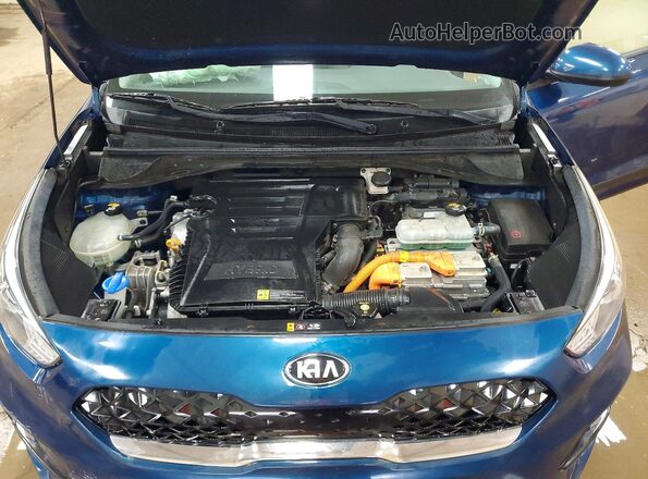 KNDCB3LC3L5419627 2020 KIA NIRO Blue Widok komory silnika