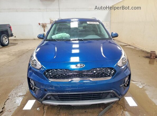 KNDCB3LC3L5419627 2020 KIA NIRO Blue Widok z przodu