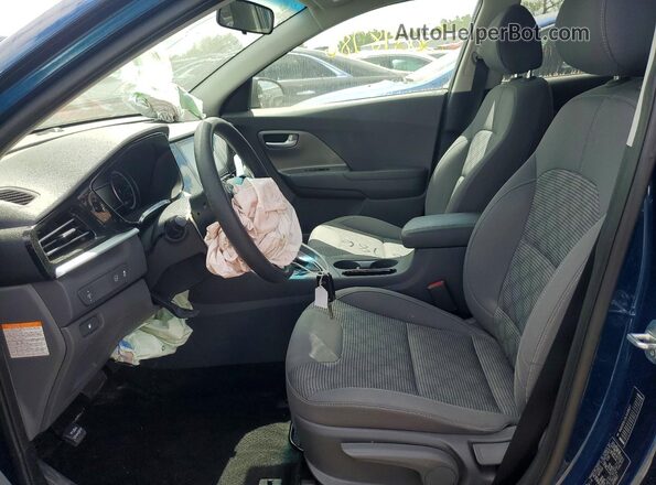 KNDCB3LC3L5419627 2020 KIA NIRO Blue Widok wnętrza z przodu