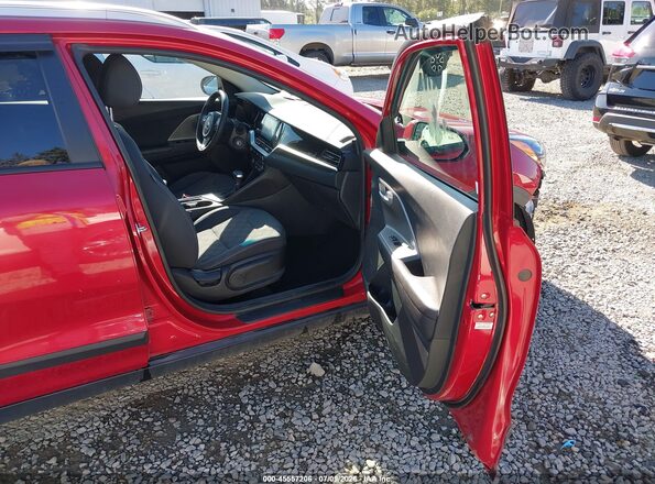 KNDCB3LC3L5434810 2020 KIA NIRO Red Vista interior delantera