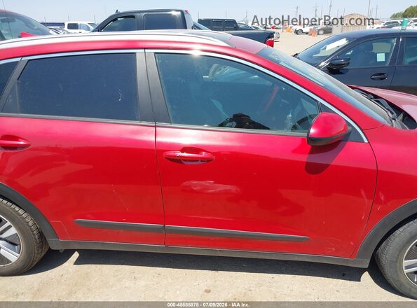 KNDCB3LC3N5541536 2022 KIA NIRO Красный Вид задней части салона