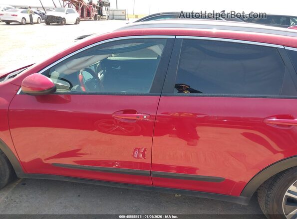 KNDCB3LC3N5541536 2022 KIA NIRO Красный Панорамный вид салона 360°