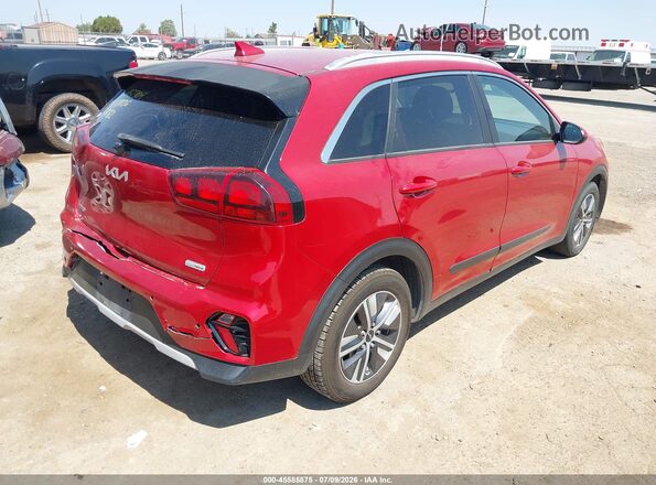 KNDCB3LC3N5541536 2022 KIA NIRO Красный Задняя правая четверть