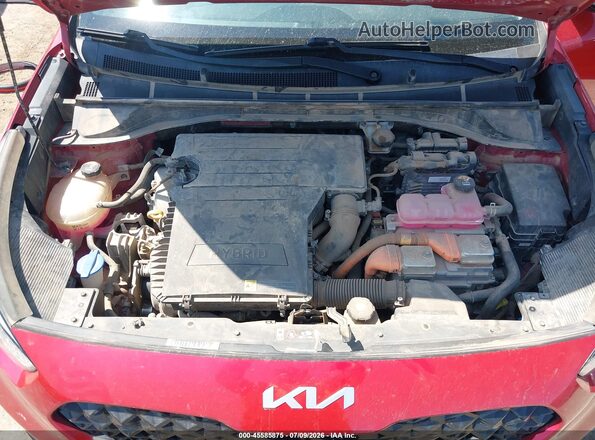 KNDCB3LC3N5541536 2022 KIA NIRO Красный Вид сзади