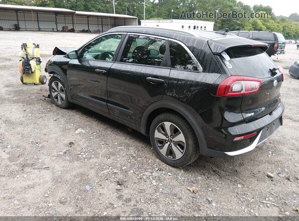 KNDCB3LC4H5047979 2017 KIA NIRO Black უკანა მარცხენა