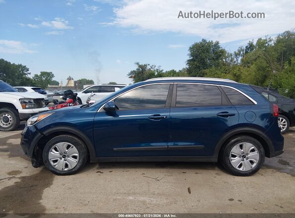 KNDCB3LC4J5158070 2018 KIA NIRO Синий Панорамный вид салона 360°