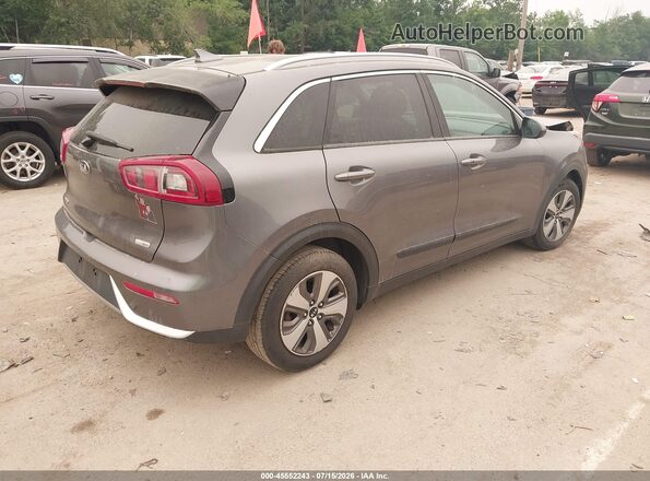 KNDCB3LC4J5170137 2018 KIA NIRO Gray Rear right