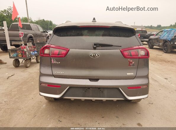 KNDCB3LC4J5170137 2018 KIA NIRO Gray 