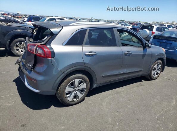 KNDCB3LC4J5200821 2018 KIA NIRO Gray Tył prawy
