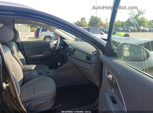 KNDCB3LC4J5210829 2018 KIA NIRO Black Սալոնի դիմացի տեսք