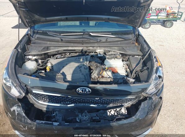 KNDCB3LC4J5210829 2018 KIA NIRO Black Հետևի տեսք