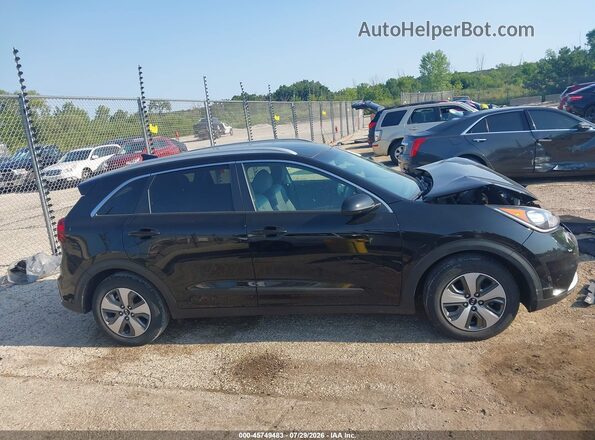 KNDCB3LC4J5210829 2018 KIA NIRO Black Սալոնի հետևի տեսք