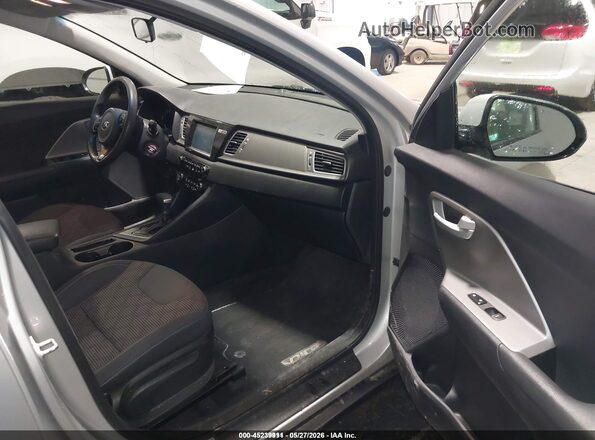 KNDCB3LC4K5218964 2019 KIA NIRO Gray Widok wnętrza z przodu