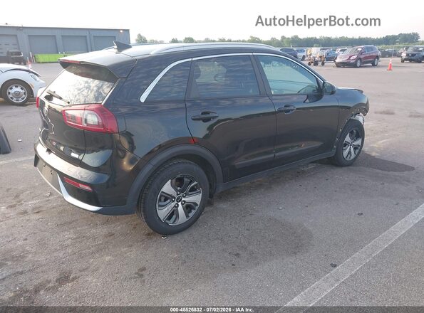 KNDCB3LC4K5281885 2019 KIA NIRO Black Հետևի աջ