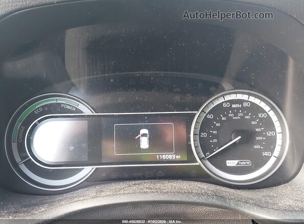 KNDCB3LC4K5281885 2019 KIA NIRO Black Հետևի նստատեղերի տեսք