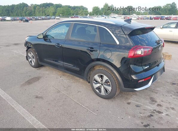 KNDCB3LC4K5281885 2019 KIA NIRO Black Հետևի ձախ